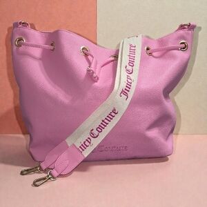 Juicy Couture Light Pink Shoulder Bag - EUC